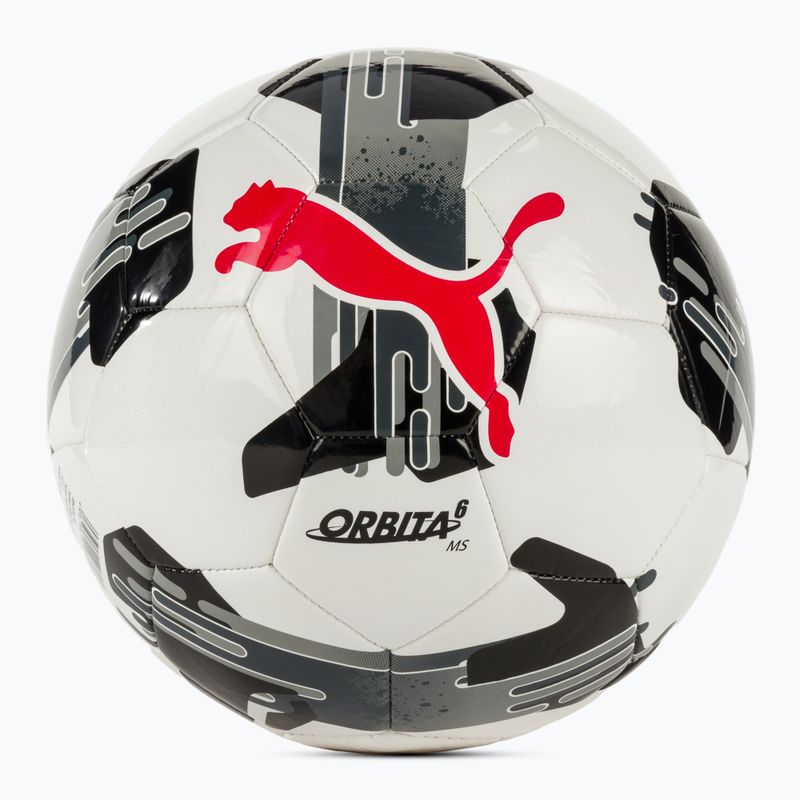 Futbolo kamuolys PUMA Orbita 6 MS puma white/puma black dydis 3