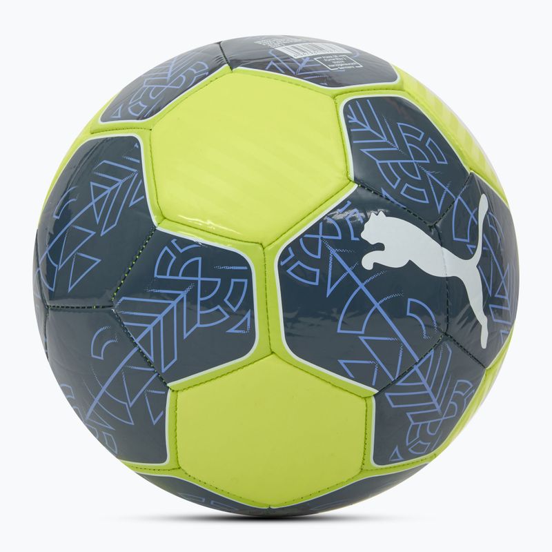 Futbolo kamuolys PUMA Prestige fizzy apple/grey skins dydis 3 2