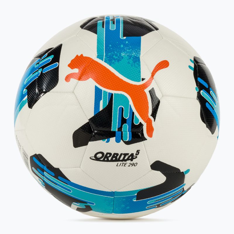 Futbolo kamuolys PUMA Orbita 5 Fusion Lite puma white/multicolor dydis 3