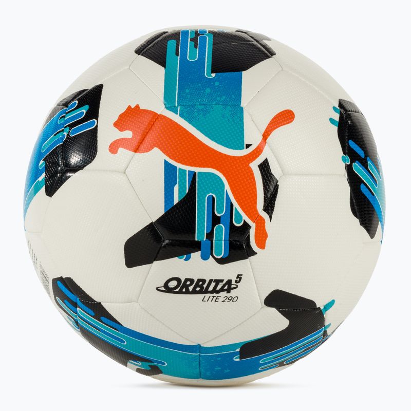 Futbolo kamuolys PUMA Orbita 5 Fusion Lite puma white/multicolor dydis 4