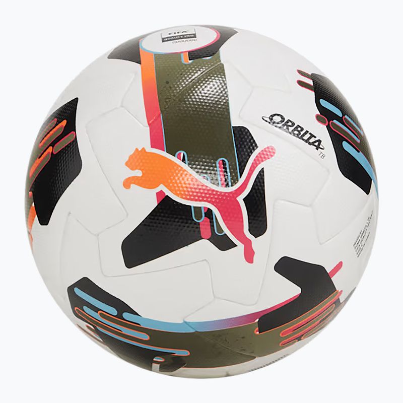 Futbolo kamuolys PUMA Orbita 1 TB FIFA Quality Pro puma white/multicolor dydis 5