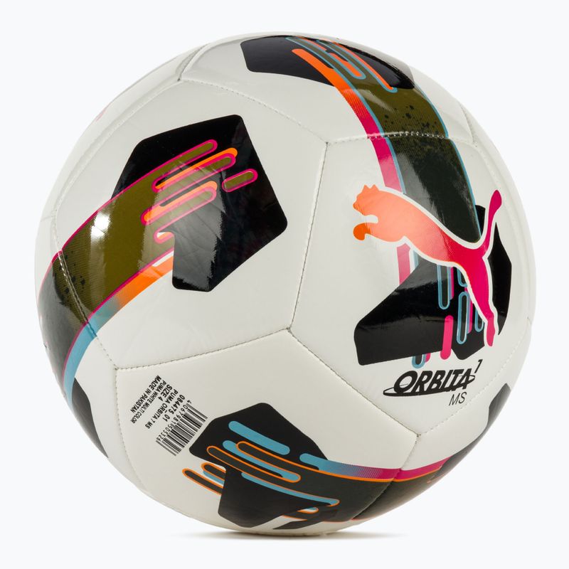 Futbolo kamuolys PUMA Orbita 7 MS puma white/multicolor dydis 4 2