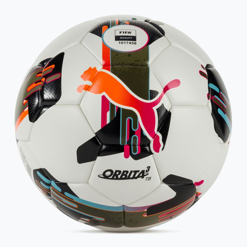 Futbolo kamuolys PUMA Orbita 3 TB FIFA Quality puma white/multicolor dydis 4