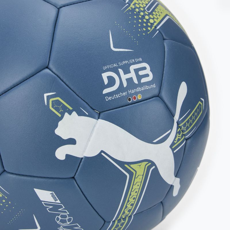 Rankinio kamuolys PUMA Nova Training blue horizon/puma white/fizzy apple dydis 3 3