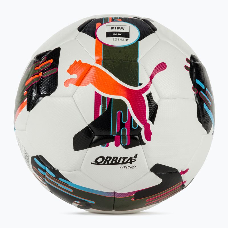 Futbolo kamuolys PUMA Orbita 4 HYB FIFA Basic puma white/multicolor dydis 4