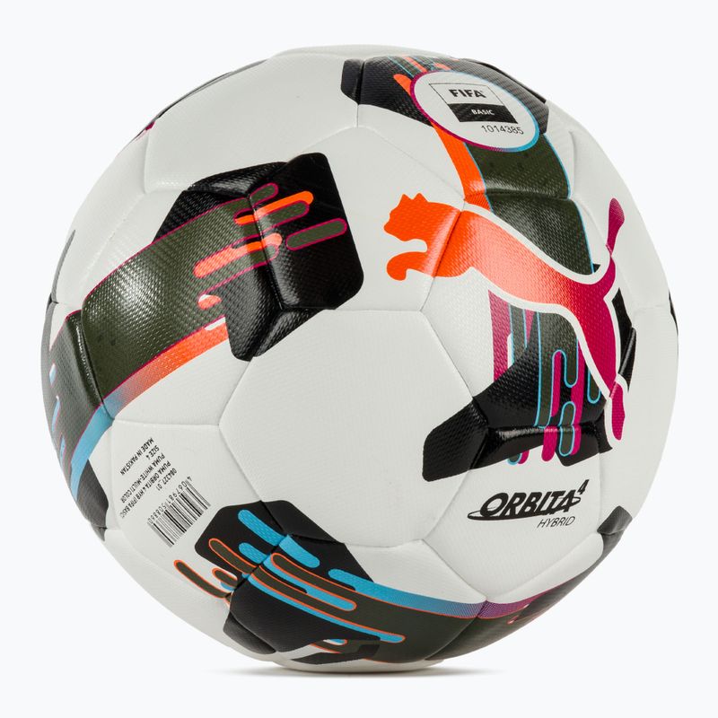 Futbolo kamuolys PUMA Orbita 4 HYB FIFA Basic puma white/multicolor dydis 4 2