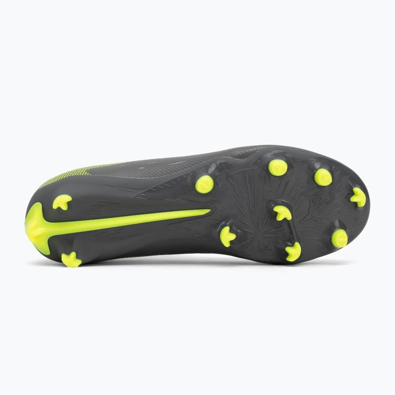 Vaikiški futbolo batai PUMA Ultra 5 Match FG/AG Jr matte aged silver/yellow alert/puma aged silver 4