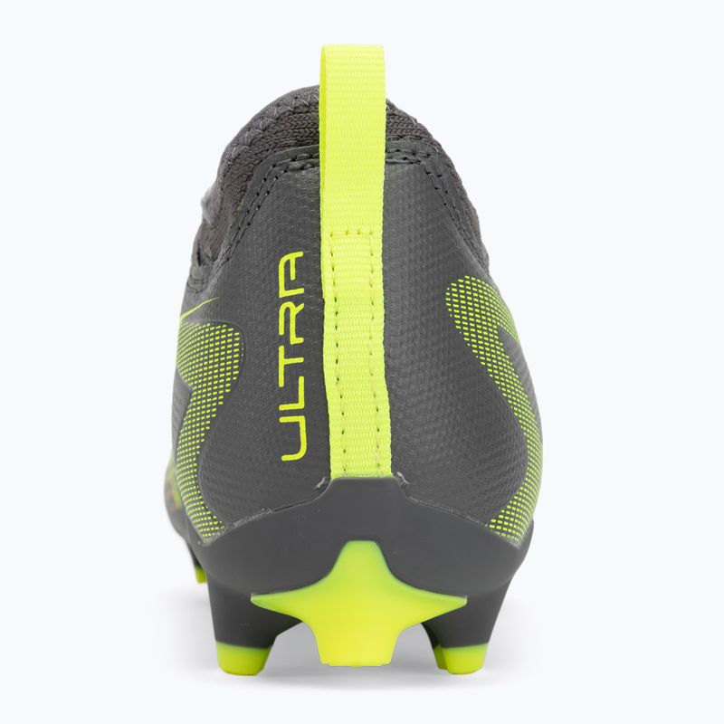 Vaikiški futbolo batai PUMA Ultra 5 Match FG/AG Jr matte aged silver/yellow alert/puma aged silver 6