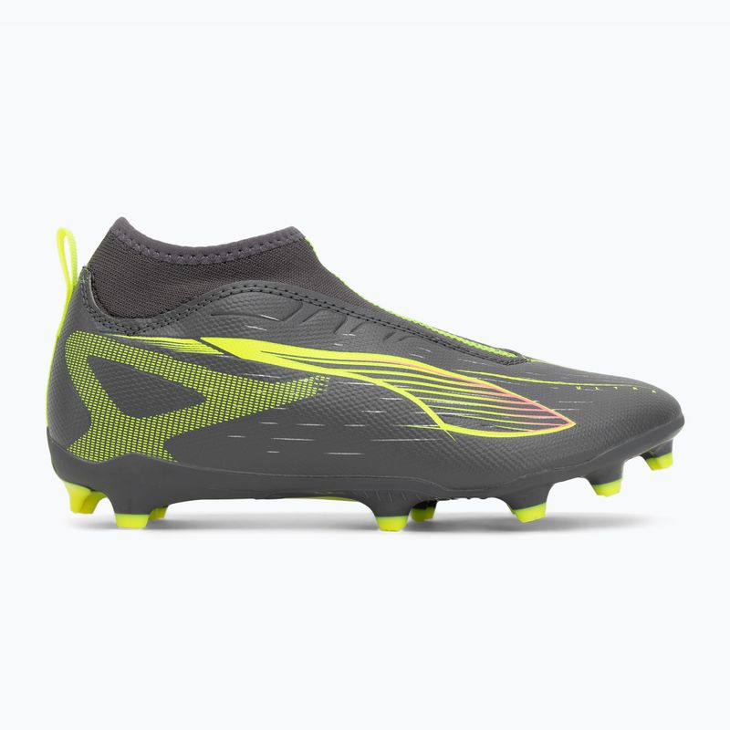 Vaikiški futbolo bateliai PUMA Ultra 5 Match+ LL FG/AG Jr matte aged silver/yellow alert/puma aged silver 2