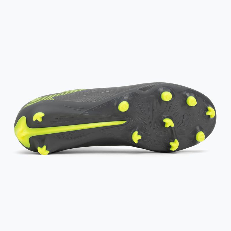 Vaikiški futbolo bateliai PUMA Ultra 5 Match+ LL FG/AG Jr matte aged silver/yellow alert/puma aged silver 4