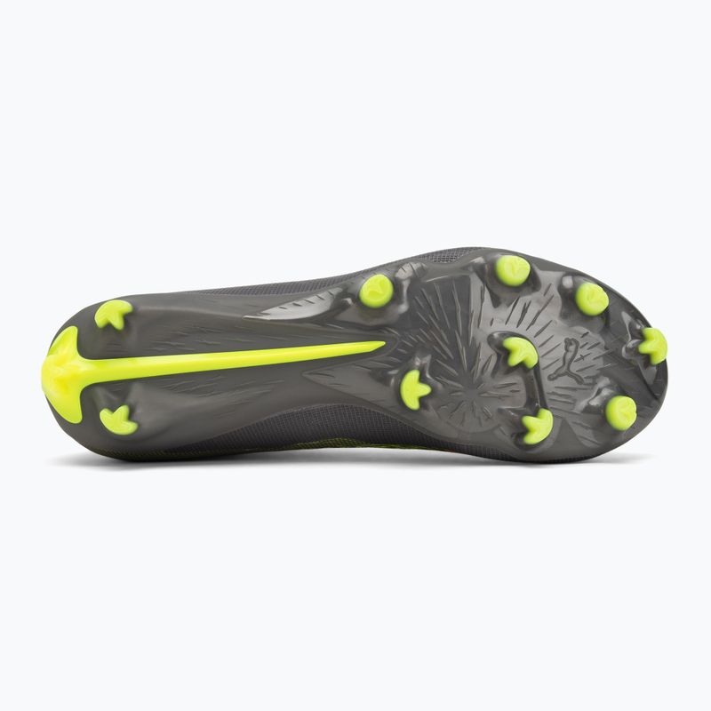 Vyriški futbolo bateliai PUMA Ultra 5 Match+ FG/AG matte aged silver/yellow alert/puma aged silver 4