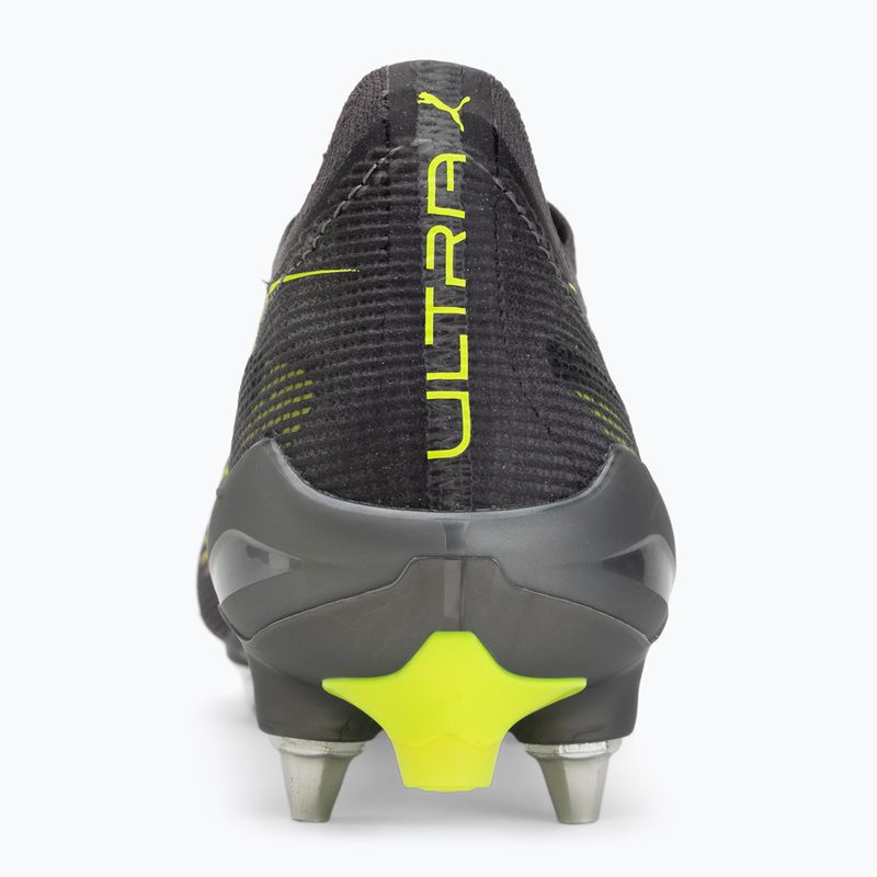 Vyriški futbolo batai PUMA Ultra 5 Ultimate MxSG matte aged silver/yellow alert/sun struck 6