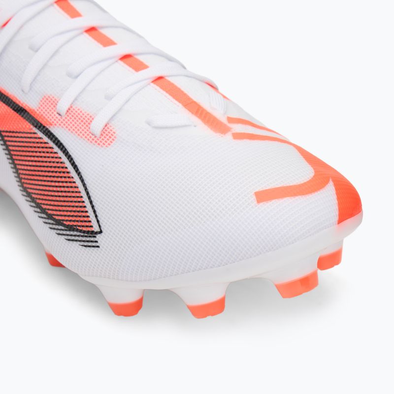 Vyriški futbolo batai PUMA Ultra 5 Match FG/AG puma white/puma black/glowing red 7