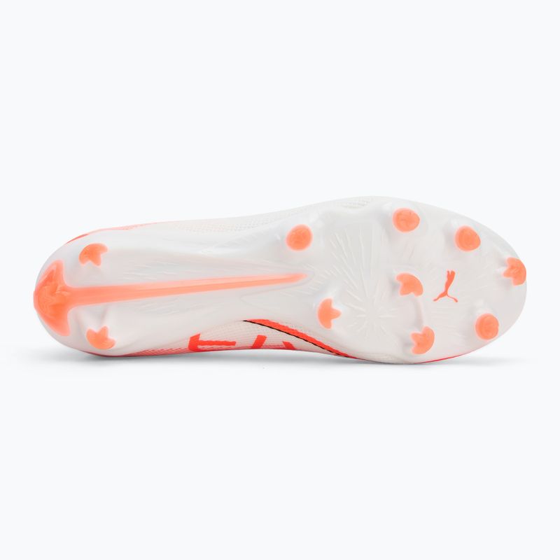 Vyriški futbolo batai PUMA Ultra 5 Pro FG/AG puma white/puma black/glowing red 4