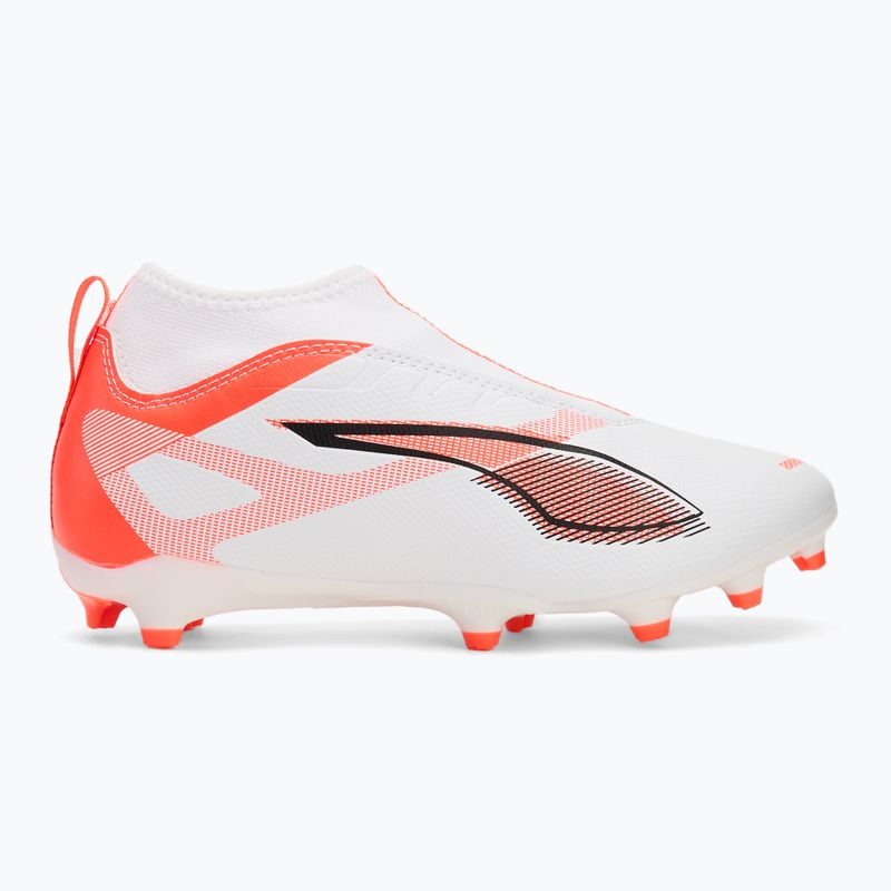 Vaikiški futbolo bateliai PUMA Ultra 5 Match+ LL FG/AG Jr puma white/puma black/glowing red 2