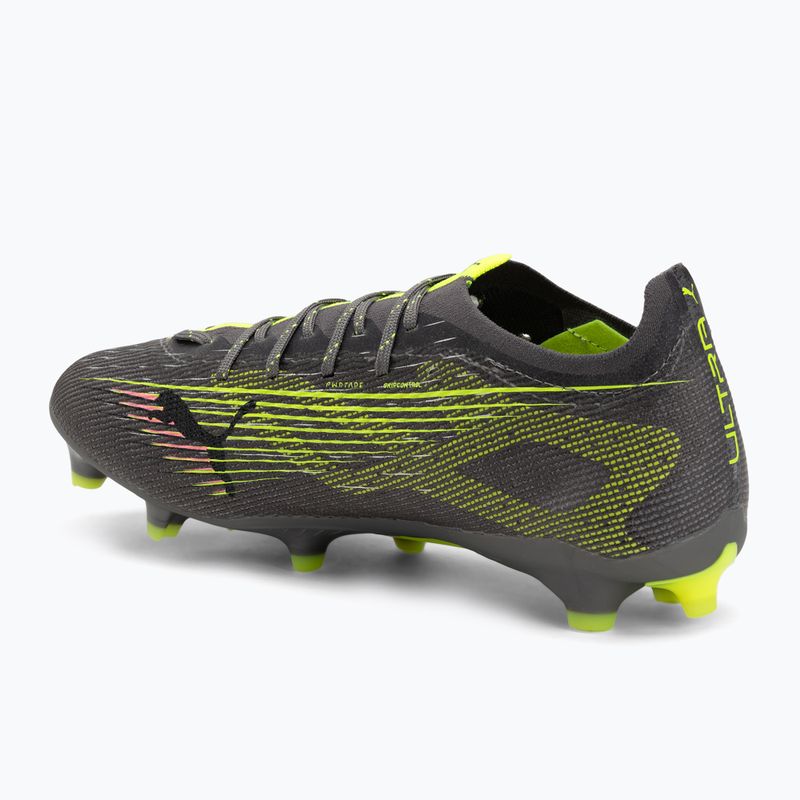 Vyriški futbolo batai PUMA Ultra 5 Pro FG/AG matte aged silver/yellow alert/sun struck 2