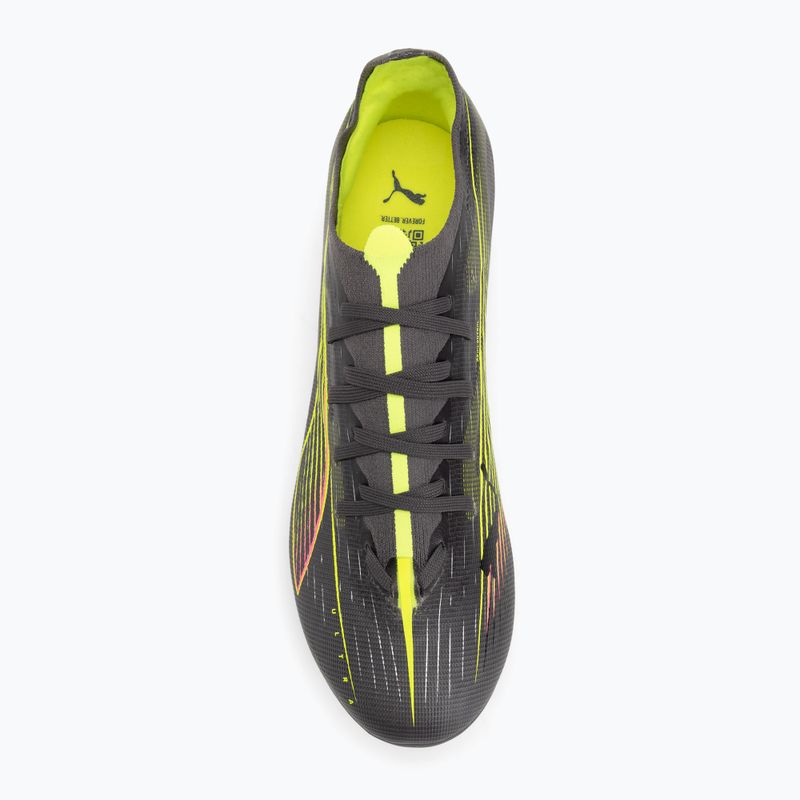 Vyriški futbolo batai PUMA Ultra 5 Match FG/AG matte aged silver/yellow alert/puma aged silver 5