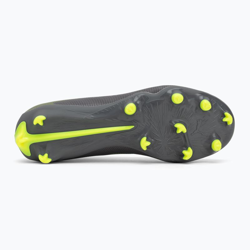 Vaikiški futbolo batai PUMA Ultra 5 Pro FG/AG Jr matte aged silver/yellow alert/sun struck 4