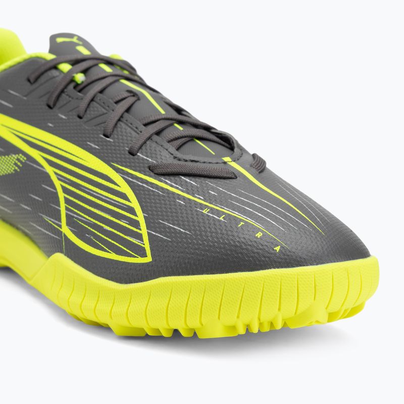 Vyriški futbolo batai PUMA Ultra 5 Play TT matte aged silver/yellow alert/puma aged silver 7