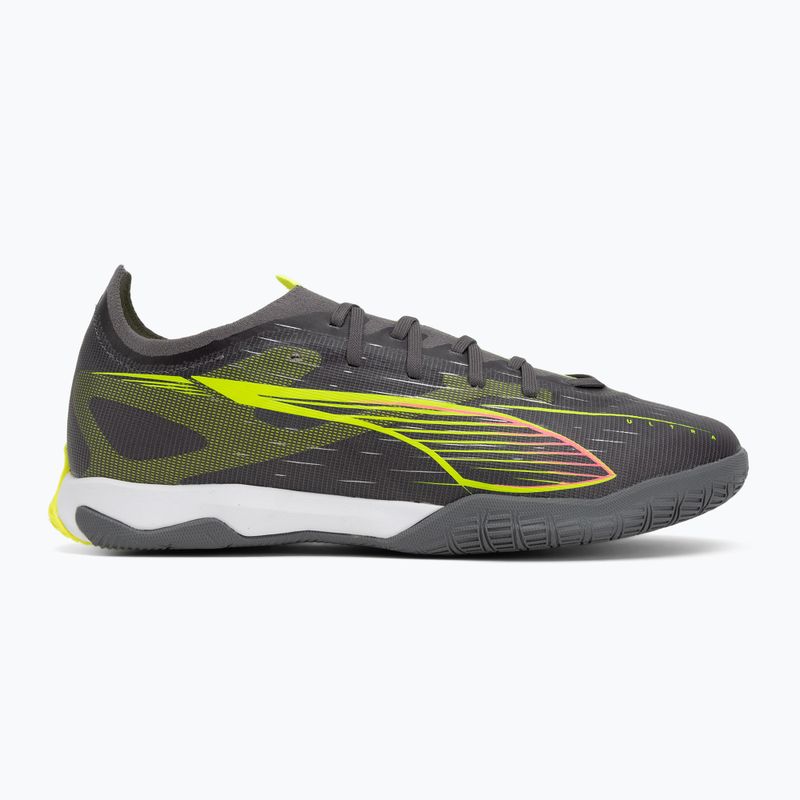 Vyriški futbolo batai PUMA Ultra 5 Match It matte aged silver/yellow alert/puma aged silver 2