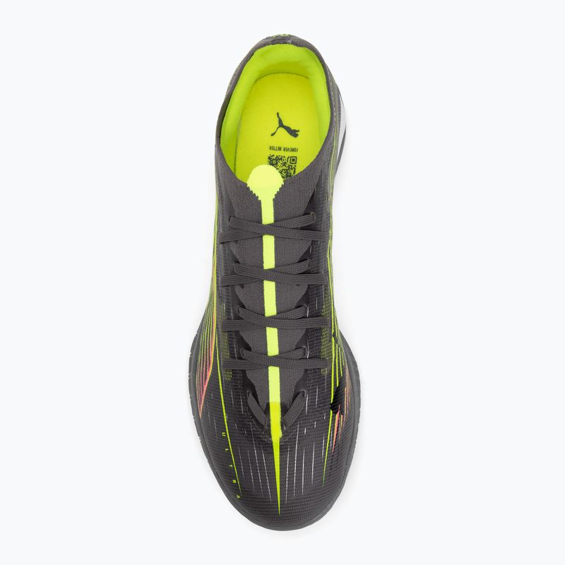 Vyriški futbolo batai PUMA Ultra 5 Match It matte aged silver/yellow alert/puma aged silver 5