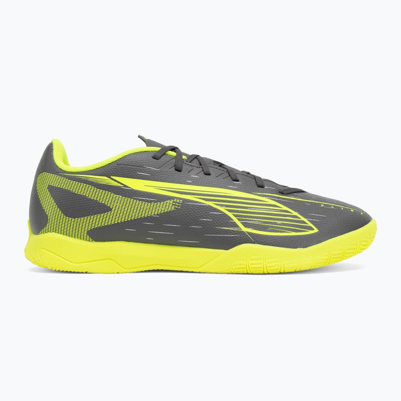 Vyriški futbolo batai PUMA Ultra 5 Play IT matte aged silver/yellow alert/puma aged silver 2