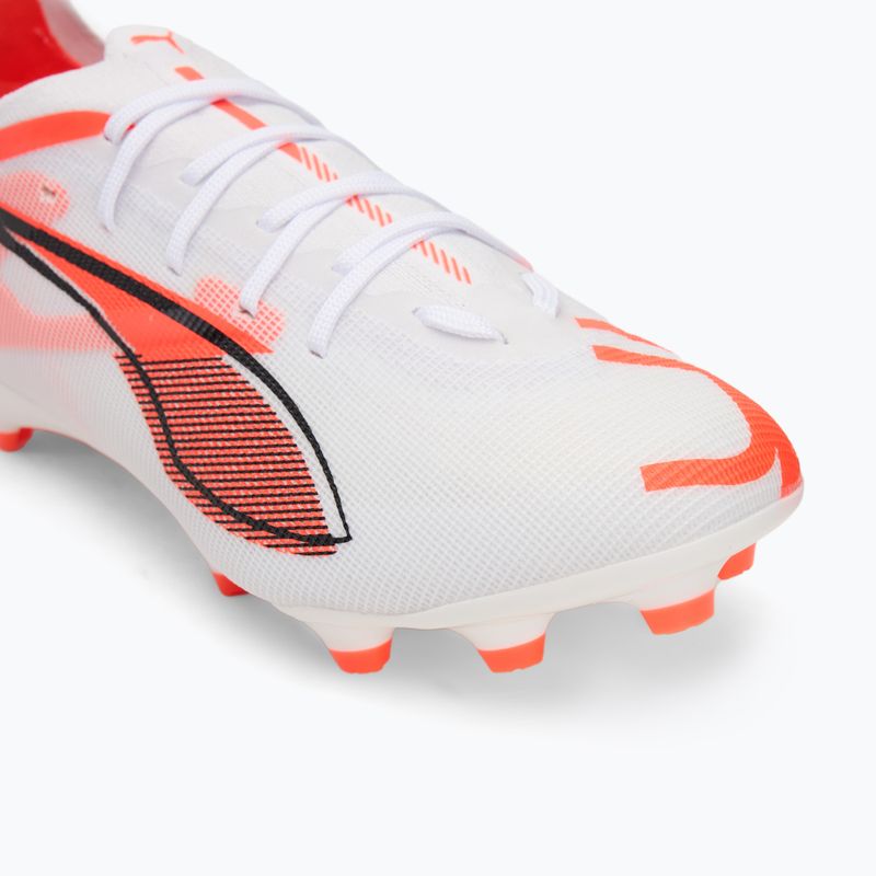 Vaikiški futbolo batai PUMA Ultra 5 Pro FG/AG Jr puma white/puma black/glowing red 7