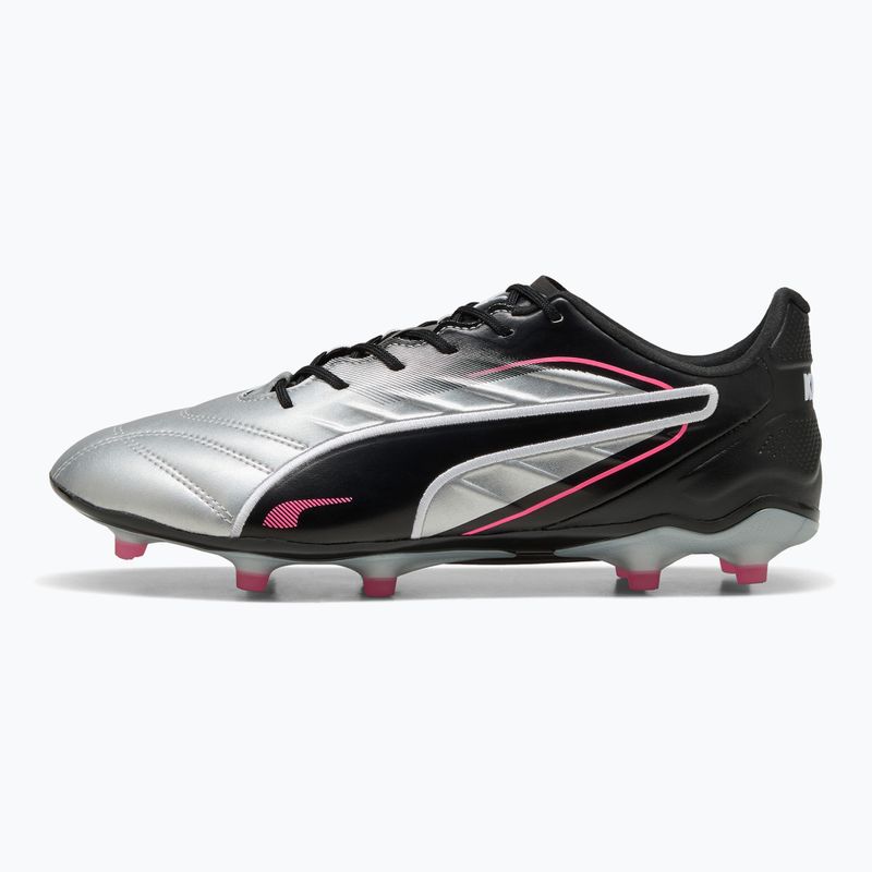 Vyriški futbolo bateliai PUMA King Pro FG/AG puma silver/puma black/sun struck/puma white