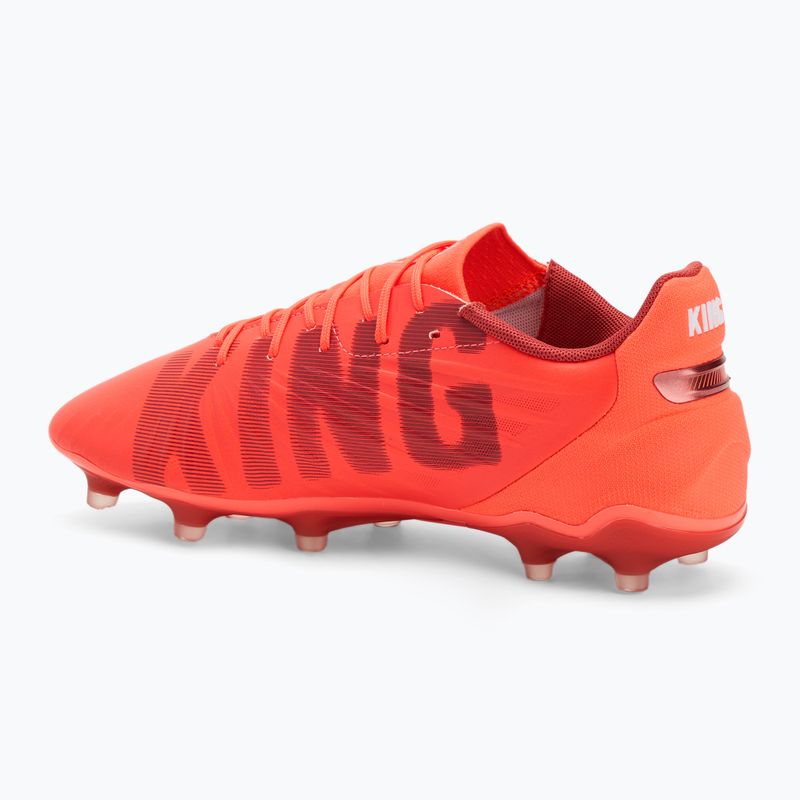 Vyriški futbolo bateliai PUMA King Match FG/AG glowing red/puma white/red fire 3
