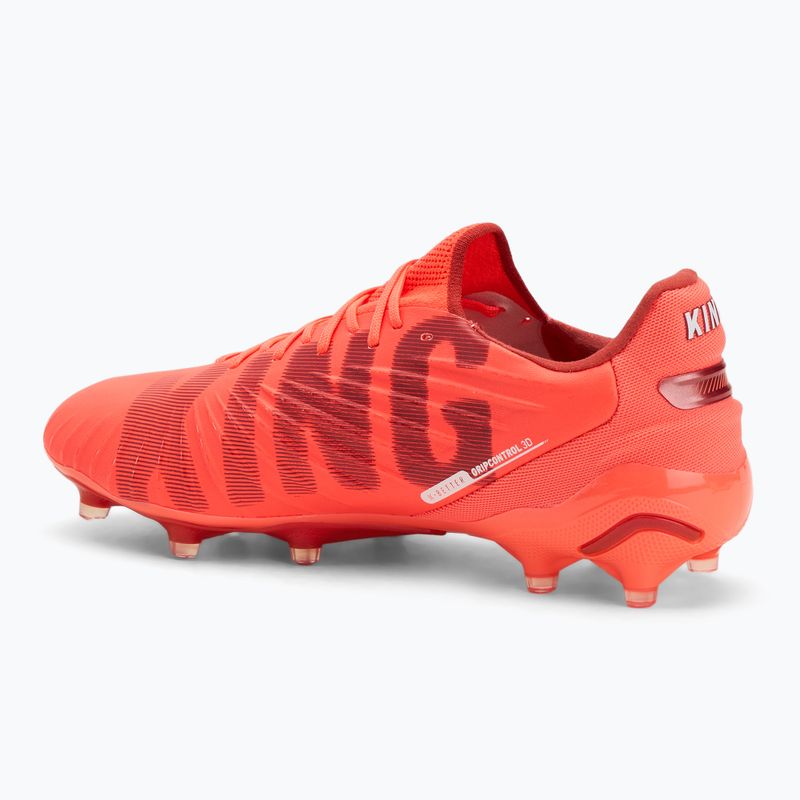 Vyriški futbolo bateliai PUMA King Ultimate FG/AG glowing red/puma white/red fire 3