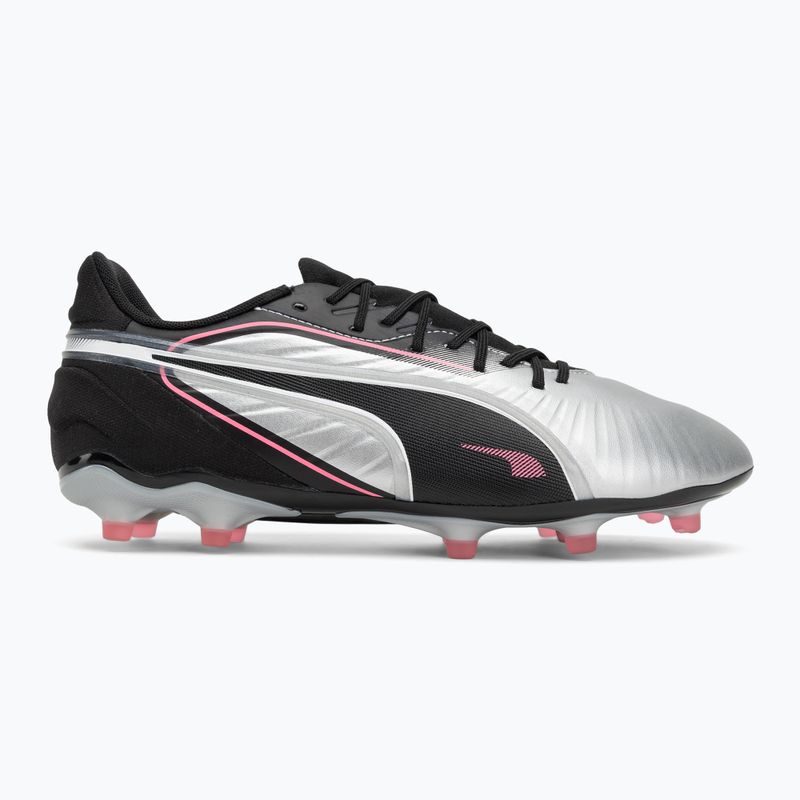 Vyriški futbolo bateliai PUMA King Match FG/AG puma silver/puma black/sun struck/puma white 2
