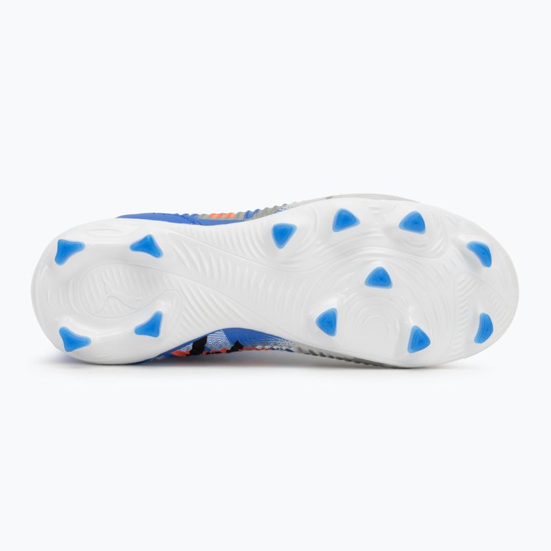 Vaikiški futbolo batai PUMA Future 8 Match Forever FG/AG Jr white/ultra blue/feather gray/puma black/glowing red 4