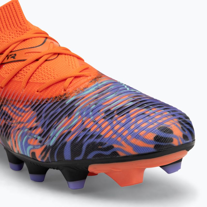 Vyriški futbolo batai PUMA Future 8 Match Creativity FG/AG orange poppy/black/dark amethyst/electric peppermint 7