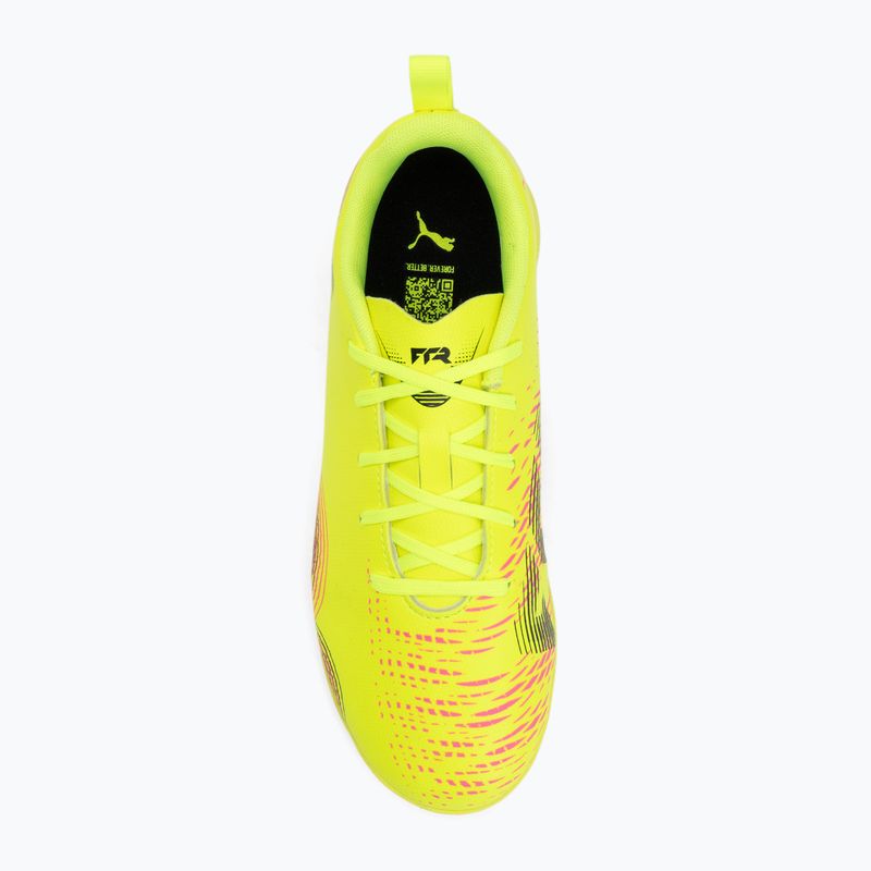 Vaikiški futbolo batai PUMA Future 8 Play It yellow alert/ puma black/ sun struck 5