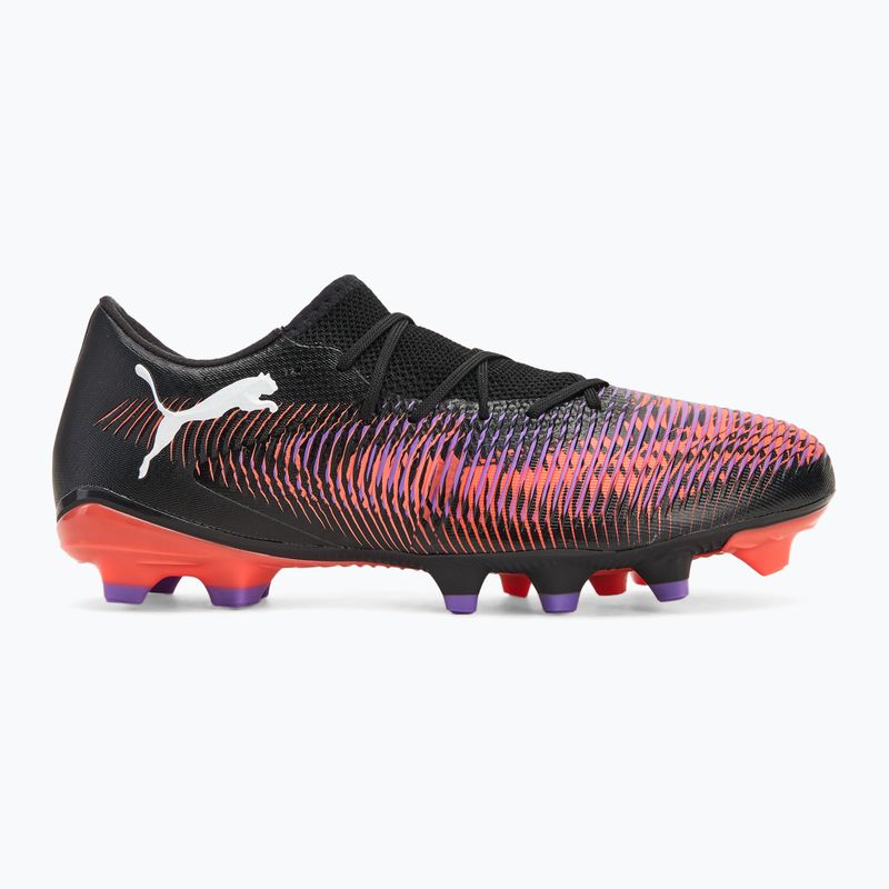 Vyriški futbolo bateliai PUMA Future 8 Match Low FG/AG puma black/ puma white/ glowing red 2