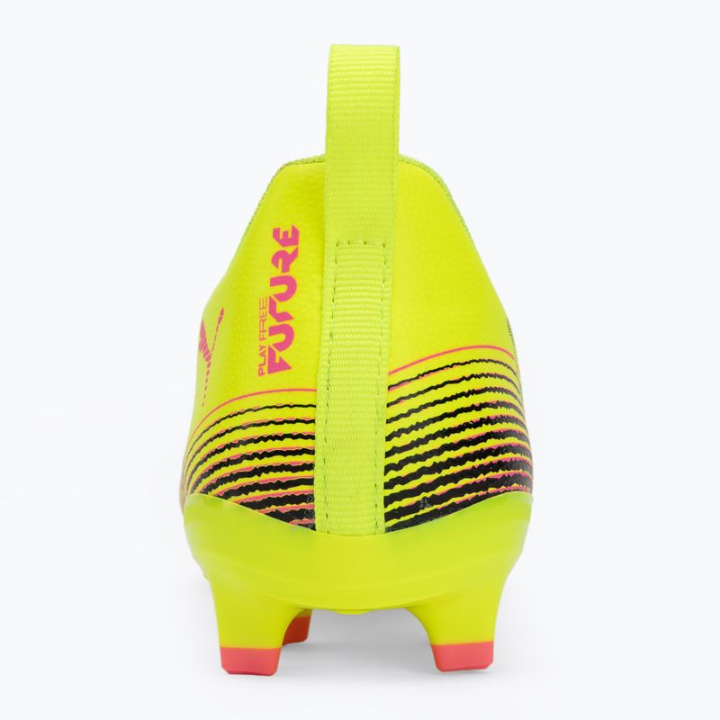 Vaikiški futbolo batai PUMA Future 8 Play FG/AG Jr yellow alert/puma black/sun struck 6