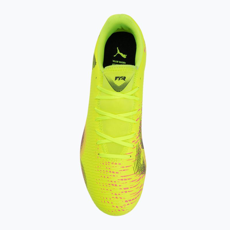 Vyriški futbolo bateliai PUMA Future 8 Play FG/AG yellow alert/ puma black/ sun struck 5