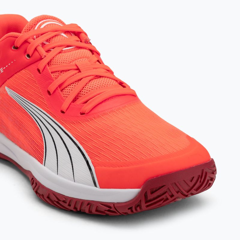Rankinio bateliai PUMA Accelerate Turbo glowing red/white/dark crimson/black 7