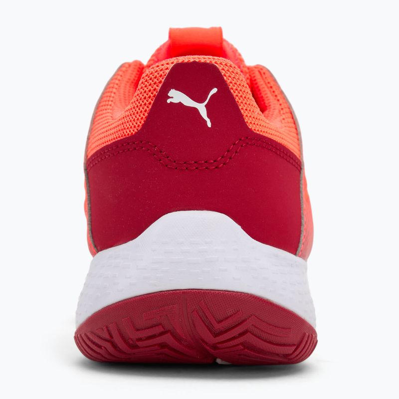 Vaikiški rankinio bateliai PUMA Accelerate Jr glowing red/white/dark crimson/black 6