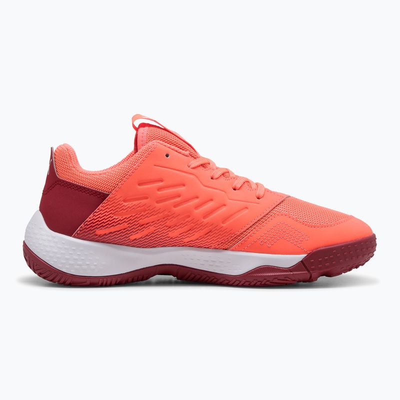 Vaikiški rankinio bateliai PUMA Accelerate Jr glowing red/white/dark crimson/black 8