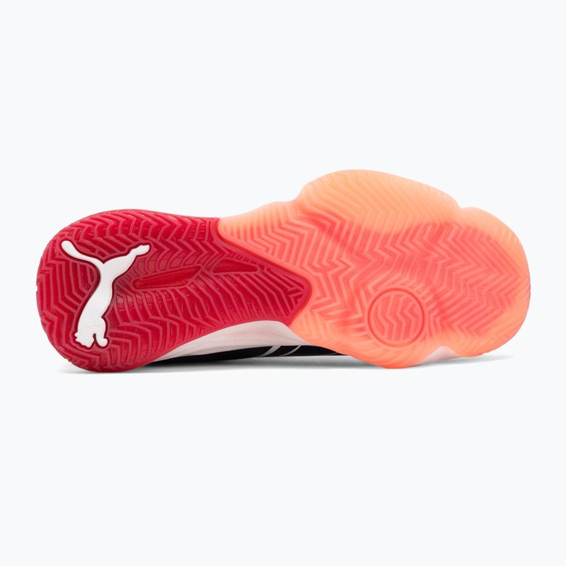 Vyriški batai rankiniam PUMA Eliminate Nitro SQD parisian night / puma white / glowing red 4