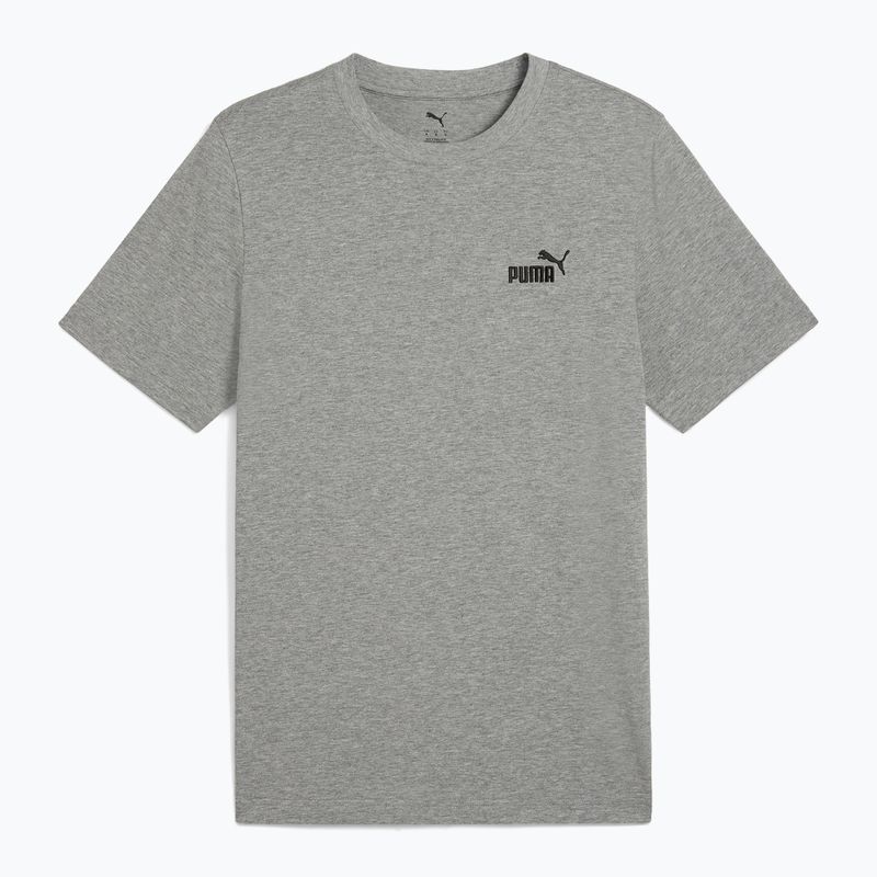 Vyriški marškinėliai PUMA ESS Small No. 1 Logo Tee medium gray heather