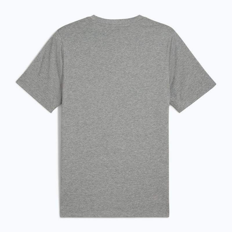 Vyriški marškinėliai PUMA ESS Small No. 1 Logo Tee medium gray heather 2