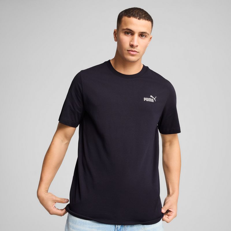 Vyriški marškinėliai PUMA ESS Small No. 1 Logo Tee new navy 3