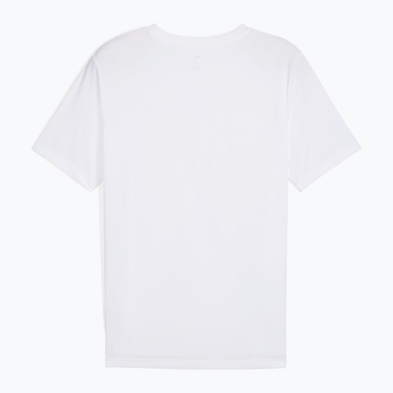 Vyriški marškinėliai PUMA ESS Small Logo Poly Tee puma white 2