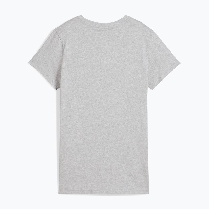 Moteriški marškinėliai PUMA ESS No. 1 Logo Tee Light Gray Heather 2