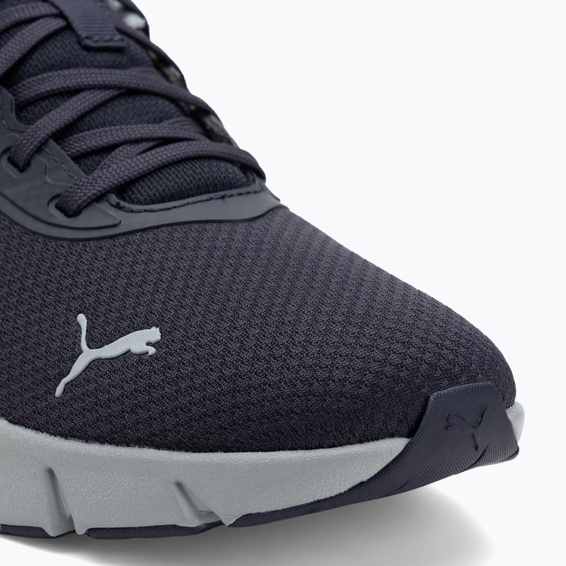 PUMA Flexfocus Lite Modern Woven tamsiai mėlynos/šaltos vidutinės pilkos spalvos bėgimo bateliai 7