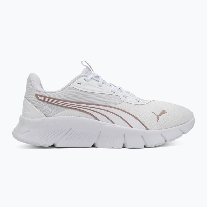 PUMA Flexfocus Lite Modern Woven bėgimo bateliai puma white/rose gold 2