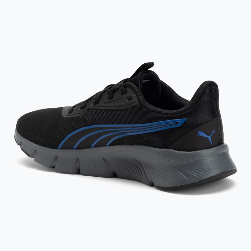 PUMA Flexfocus Lite Modern Woven bėgimo bateliai puma black/vivid blue 3