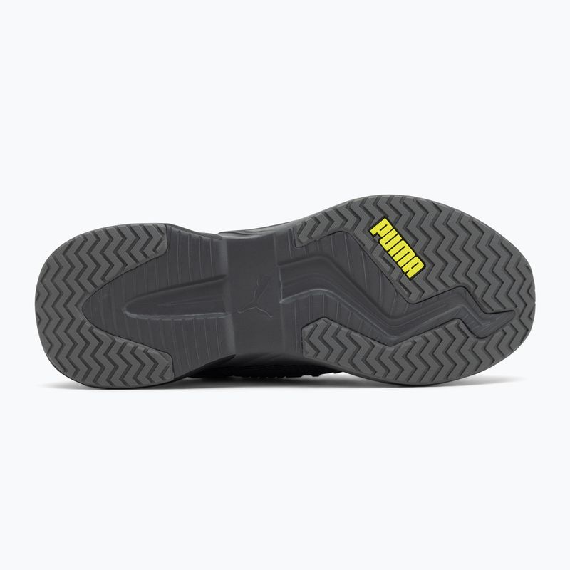 PUMA Retaliate 3 Unwavered bėgimo bateliai puma black/cool dark grey/yellow alert 4